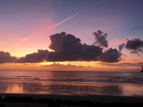 Sunset from Britanny