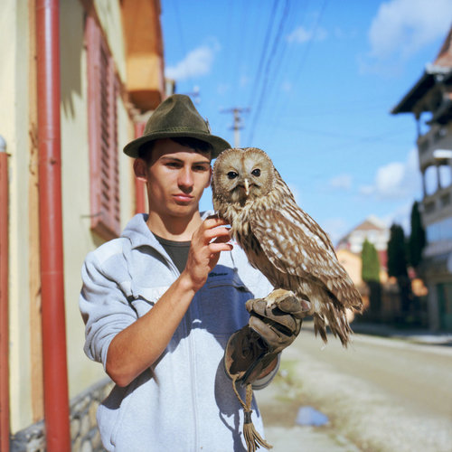 Boy with Owl