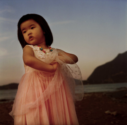 Little Girl on the Lake, Lago Maggiore, Italy