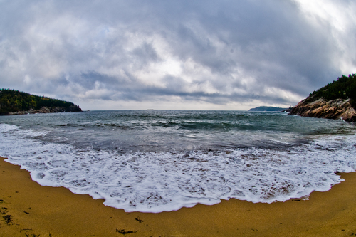 A Unique Maine Beach