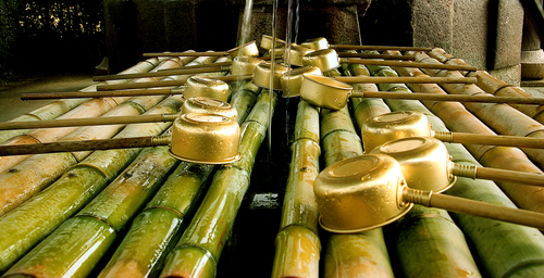 Healing Water (natural spring water at a temple)