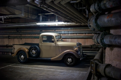 Old Ford Pickup Truck