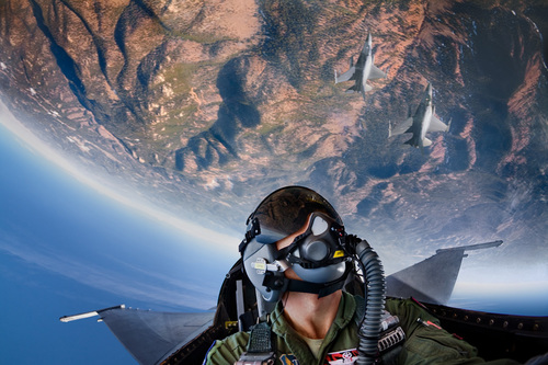 Fighter Pilot Aerial 1