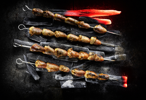 Chicken hearts