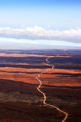 Road Over The Lava Fields