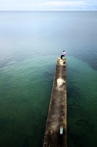 Fishing on the Coral Reef