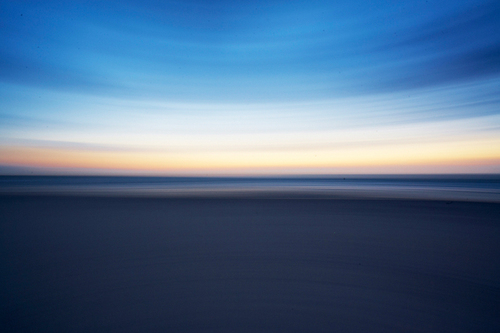 Moving sunset