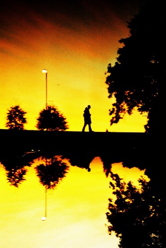 Sunset urban