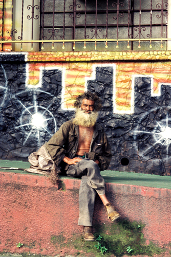Yes, homeless