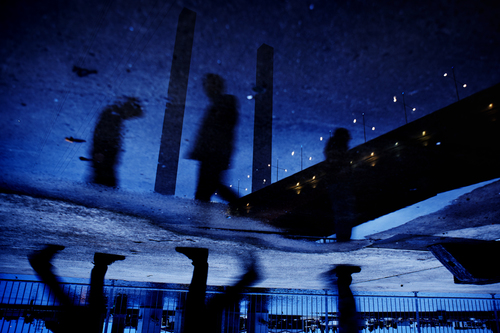 Electric Blue Night