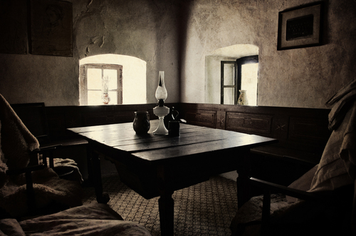 Last glance before leaving
