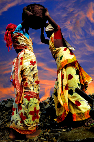 Quarry workers