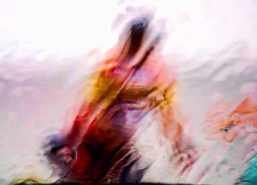 Abstract Cyclist