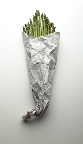 Asparagus on White