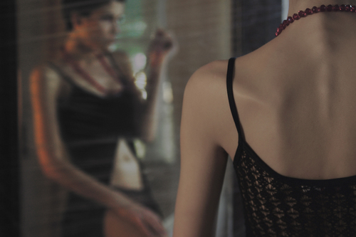 The Lady of my mirror.
