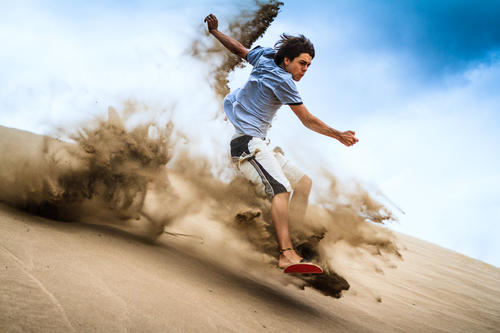 Sandboarder