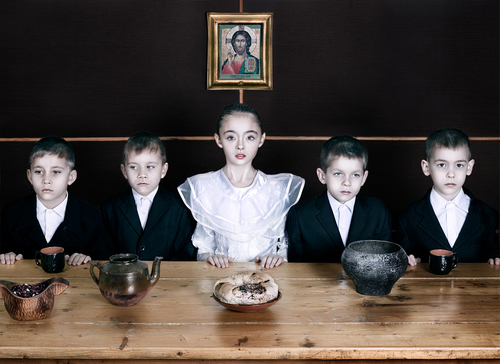 line, children of orphan Ukraine
