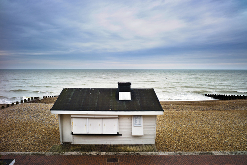 Beside the sea