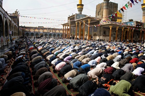 kneeling
