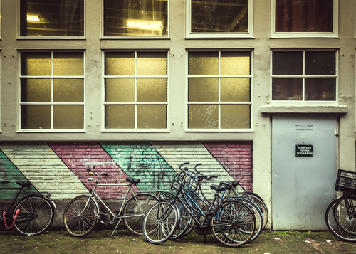 Bicycle Parking Stripes