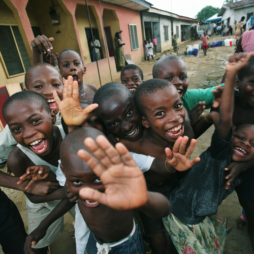 Children Having Fun