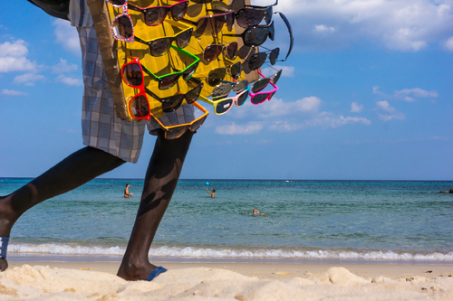 beach seller