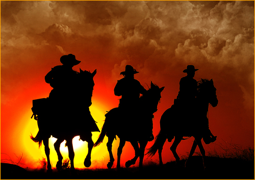 3Galloping With Clouds 