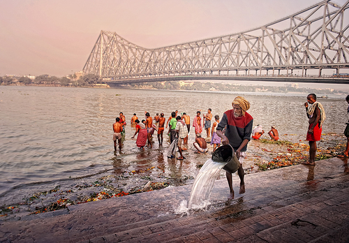 Cleaning the Holy River