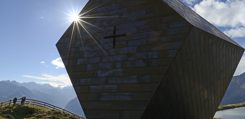 Chapel in the Alps