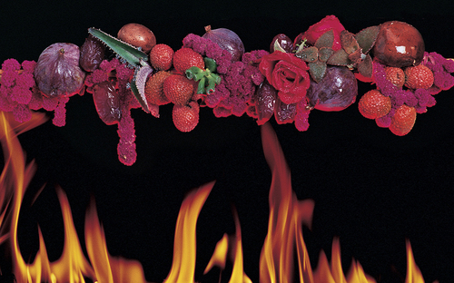 Fiery spit