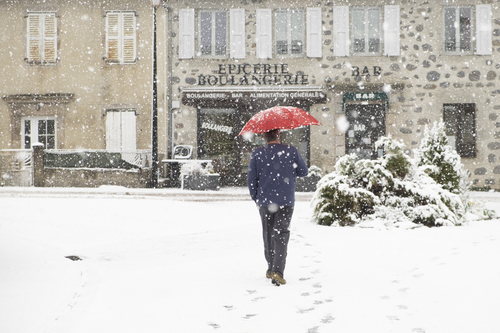 the red umbrella