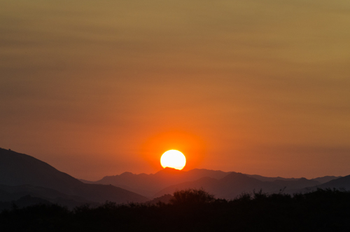 Sunrise in Santa Inez