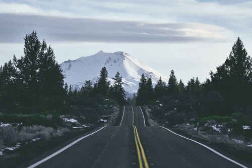 Road To Mount Lassen