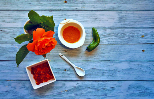 Turmeric and chilli