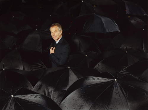 tony blair rain