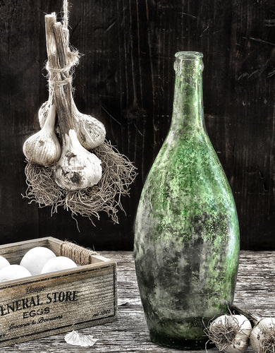 Garlic on a String