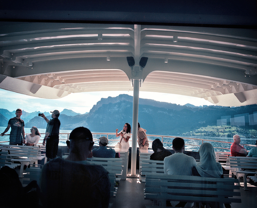 The Boat to Kehrsiten Dorf