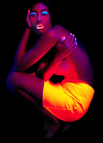 Daniella in Ultraviolet