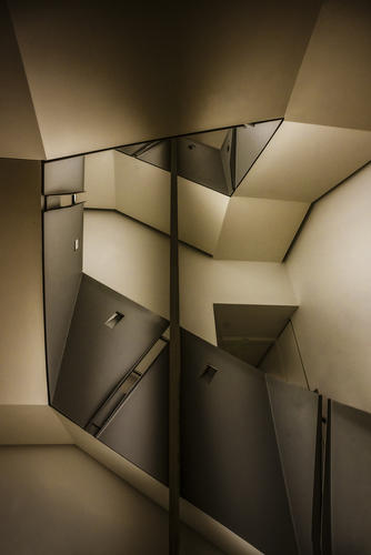 Boston Museum Stairs