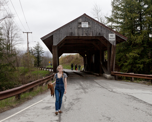 Untitled - Girl with Woodchuck, Eden 2012