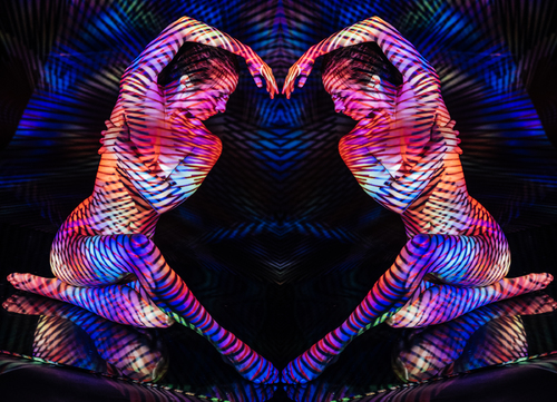 Striped Woman