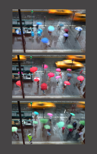 Rain in New York