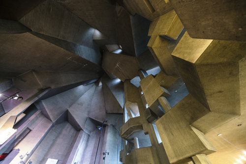 Brutalist church