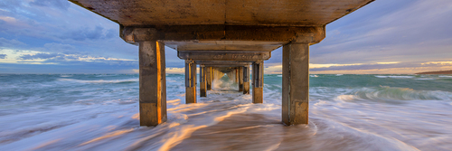 Beneath
