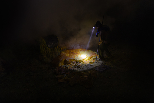 Sulfur miner