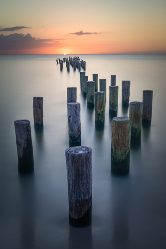 Old Pier Sunset