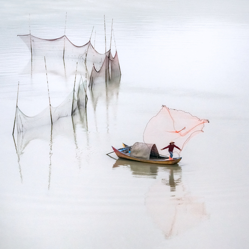 Casting his Net