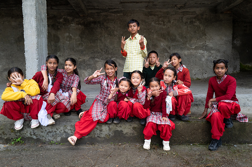 My friends in Manali