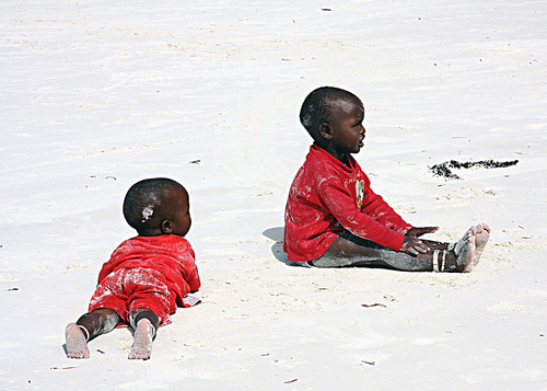 Brothers in red