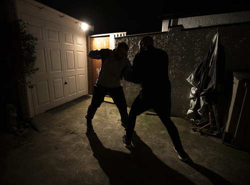 Night fight training
